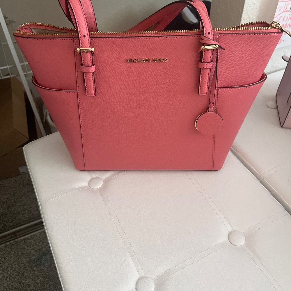 Michael Kors Pink Tote Bag
